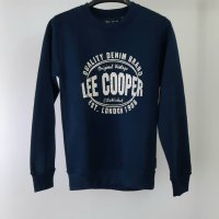 Lee Cooper Fic Logo - Мъжко спортно горнище, синьо, размер - XS., снимка 1 - Спортни дрехи, екипи - 39604952
