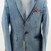 Светлосиньо памучно мъжко сако марка Sir Raymond Tailor, снимка 1 - Сака - 30978438