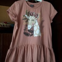 Блуза за момиче с жираф , снимка 1 - Детски Блузи и туники - 40223031