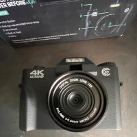 Нова 4K 48MP Цифрова Камера с Автофокус + 32GB Микро SD Широкоъгълен Обектив, снимка 9 - Фотоапарати - 42740024