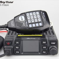 !!!█▬█ █ ▀█▀ Мобилна Радиостанция 25w VHF/UHF PNI Anytone AT 778 UV dual band 144-146MHz/430-440Mhz, снимка 14 - Друга електроника - 37785807