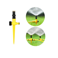 ANIMABG Регулируема 360-градусова пръскачка, Автоматична глава за напояване на тревни площи, снимка 5 - Напояване - 44681004