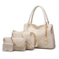 Дамска чанта от Еко кожа - Елегантен комплект чанти от 4 части, снимка 2 - Чанти - 39805358