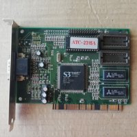  Видео карта S3 Trio64V+ ATC-2315A 2MB PCI, снимка 1 - Видеокарти - 40362753