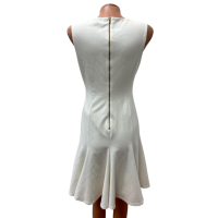 Бяла рокля CALVIN KLEIN размер S, снимка 3 - Рокли - 44585658