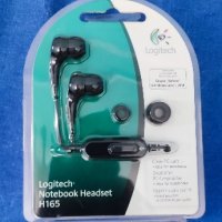 слушалки Logitech h165, снимка 1 - Слушалки и портативни колонки - 42667484