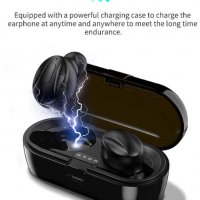Нови Безжични слушалки Спортни с кутия за зареждане Earbuds за музика, снимка 6 - Bluetooth слушалки - 39939770