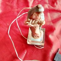 Страхотна Стара лампа Мадоната и младенеца, снимка 5 - Антикварни и старинни предмети - 36633208