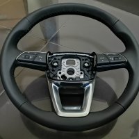 Нов Черен Кожен Волан Audi Q2 GA 81A 81A419091AE, снимка 6 - Части - 44507479
