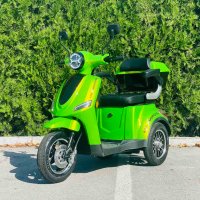 Електрическа Триколка FM1 1500W Зелена, снимка 1 - Мотоциклети и мототехника - 42278218