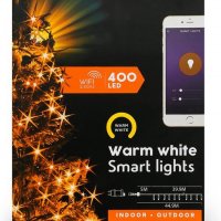 Коледно осветление коледни лампички LSC Smart Connect 400 led Warm 45 метра  умен дом автоматизация , снимка 8 - Лед осветление - 38260990