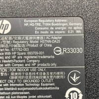 HP оригинално зарядно слим 120W (19.5V,6.15A,Със среден пин), снимка 3 - Кабели и адаптери - 35055796