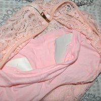 Розова дантелена рокля, снимка 5 - Рокли - 31894245