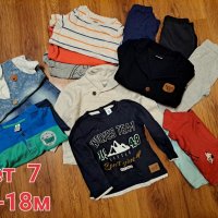 Сет / комплект бебешки дрехи 12-18м, снимка 1 - Комплекти за бебе - 38846076