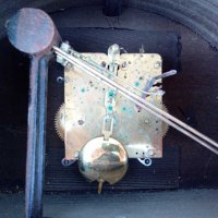 Оригинален стар каминен настолен часовник Механичен, снимка 10 - Антикварни и старинни предмети - 29707562