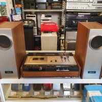 Аудиосистема / Stereo cassette recorder AKAI GXC-36 Усилвател с касетофон и две тонколони. В отлично, снимка 2 - Аудиосистеми - 38325948