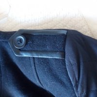 Дамско черно палто Esmara №38, снимка 4 - Палта, манта - 30833519
