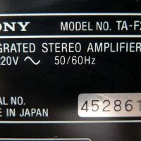 Sony TA-F220, снимка 7 - Ресийвъри, усилватели, смесителни пултове - 39779245