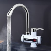 Бойлер нагревател за вода с душ за стена плот баня тип Делимано, снимка 3 - Бойлери - 30763545