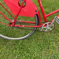 Червено дамско колело 28 цола, снимка 4 - Велосипеди - 44462011