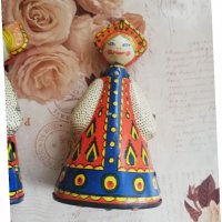 Стари Руски кукли, снимка 3 - Антикварни и старинни предмети - 35214722