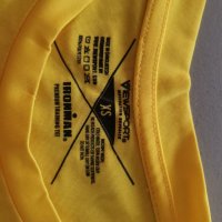 Нова жълта тениска Ironman-XS размер, снимка 2 - Тениски - 38459238