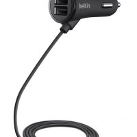 Micro USB зарядно за автомобил BELKIN с 2 USB порта, снимка 3 - Аксесоари и консумативи - 30909545