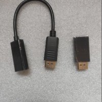 Преходник Display Port DP to HDMI, снимка 1 - Кабели и адаптери - 30422031