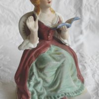 Викторианска дама - порцелан, снимка 3 - Статуетки - 38303607