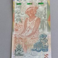 Банкнота - Бахами - 1/2 (половин) долар UNC | 2019г., снимка 3 - Нумизматика и бонистика - 42132069