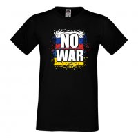 Мъжка тениска NO WAR Ukraine