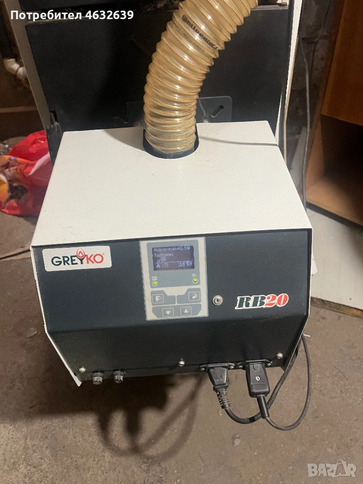 Пелетна горелка greyko rb20, снимка 1
