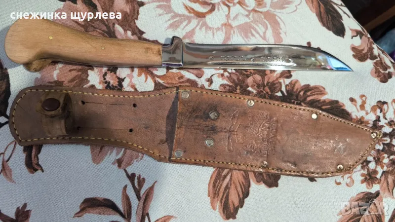 Ловджийски нож. Ръчна изработка , снимка 1