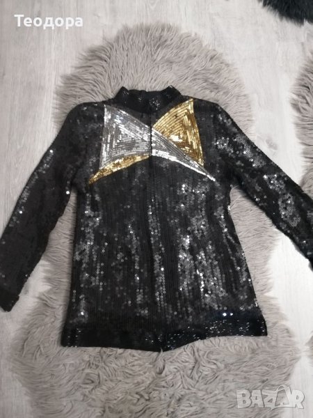 Яке с мъниста и пайети , снимка 1