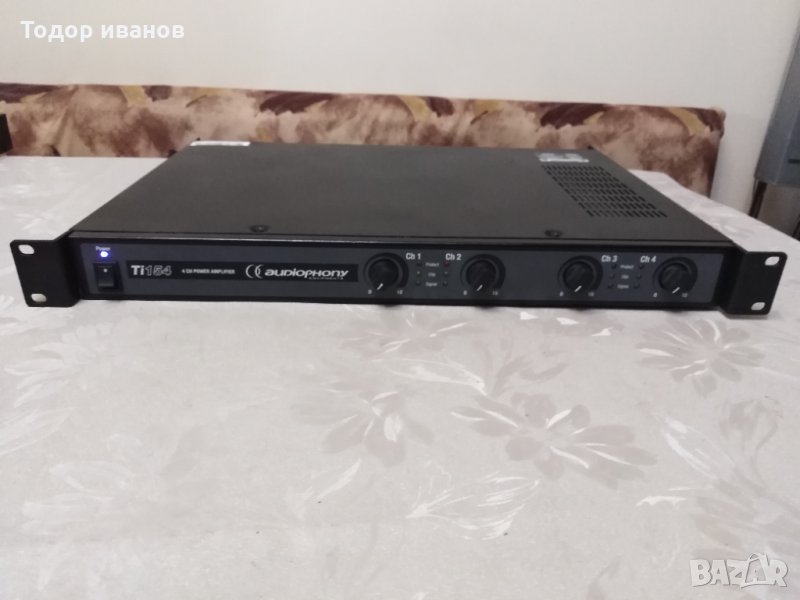 Audiophony-ti154-4ch power amplifier, снимка 1