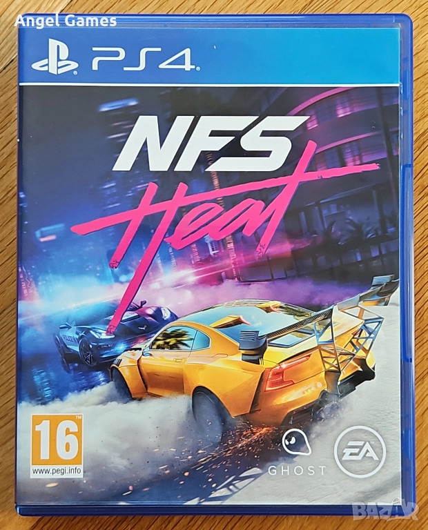 Need For Speed NFS Heat PS4 Playstation 4 5 PS5 Плейстейшън диск игра, снимка 1