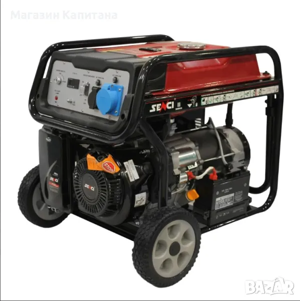 Бензинов генератор монофазен SENCI SC-10000E TOP/ 8.5 kW, снимка 1