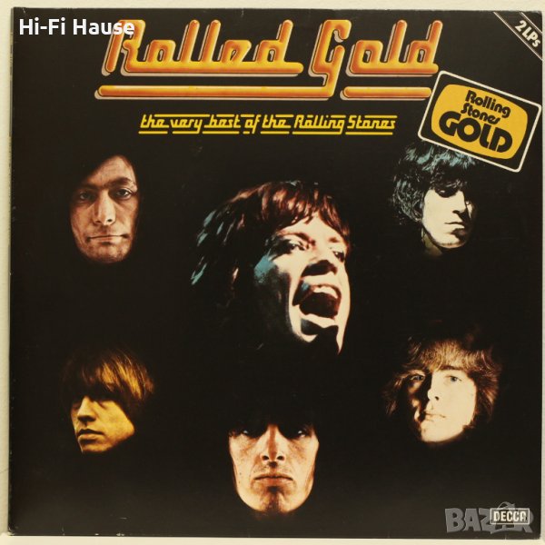 The Rolling Stones - Rolled Gold-Грамофонна плоча -LP 12”, снимка 1
