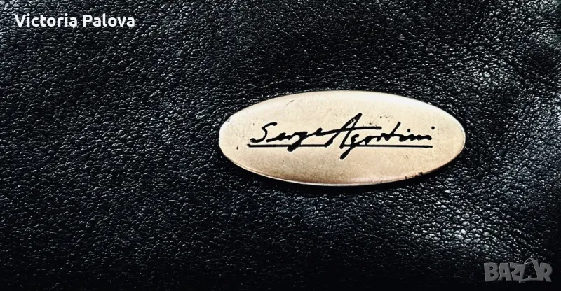 Чанта/несесер SERGE AGOSTINI vintage Италия, снимка 1