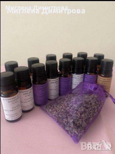 ЕТЕРИЧНИ МАСЛА - лавандула, мента, мащерка, риган, хвойна плод, хисоп, бял бор и др., снимка 1