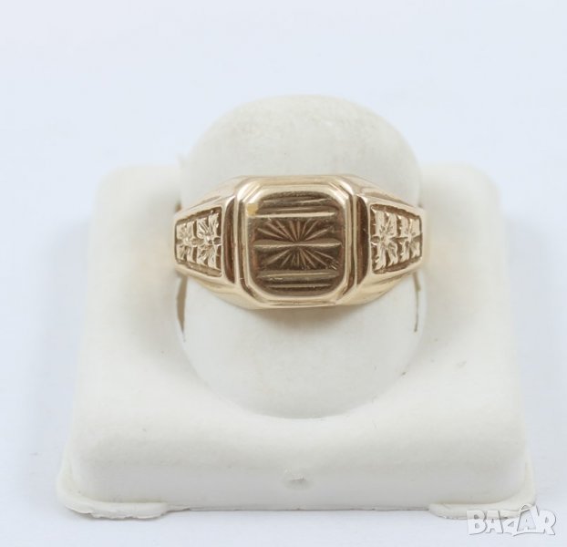 златен пръстен 48293, снимка 1