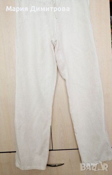Нов ленен панталон, снимка 1