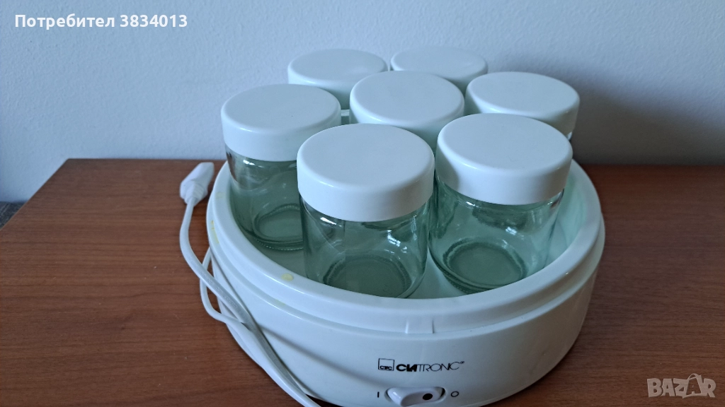 Уред за кисело мляко Clatronic, снимка 1