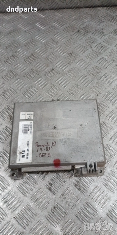 Компютър Renault 19 1.4i 1992г. S100813101 7700731801 , снимка 1