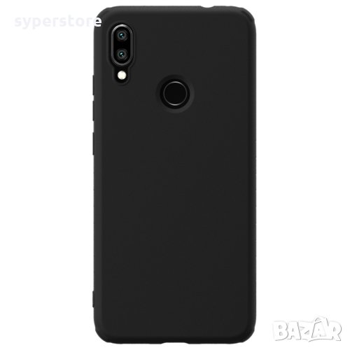 Силиконов гръб за Xiaomi Redmi Not 7 Black , снимка 1