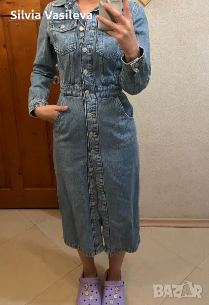 Рокля от деним Reserved, снимка 1