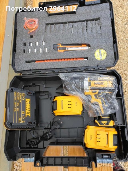 Акумулаторен Ударен Винтоверт Девалт / DeWalt 24V , снимка 1