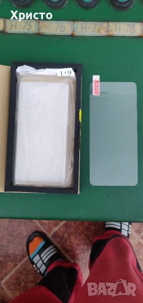 Стъклен протектор+кейсче за OnePlus 9, снимка 1