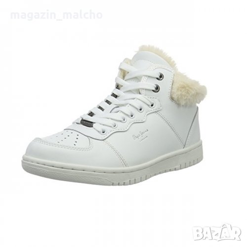 ДАМСКИ КЕЦОВЕ - PEPE JEANS LINDSAY FUR; размер: 40, снимка 1