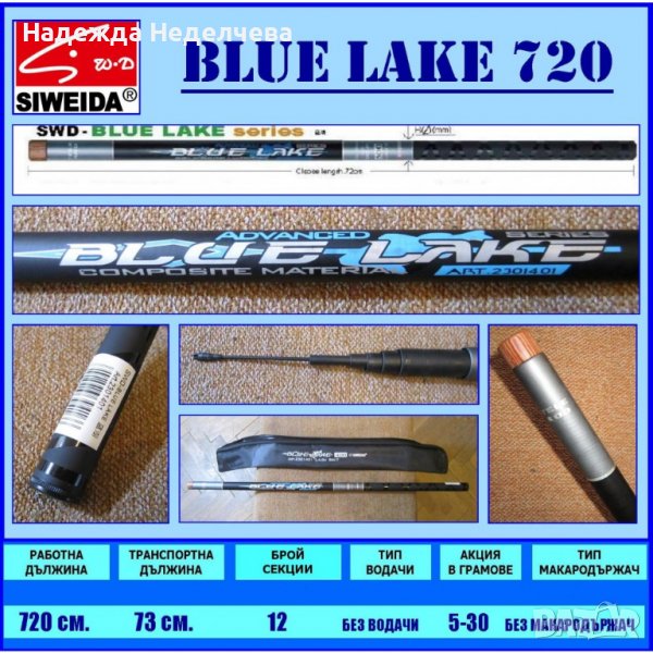 ТЕЛЕСКОП Blue Lake SIWEIDA 7.2м, снимка 1